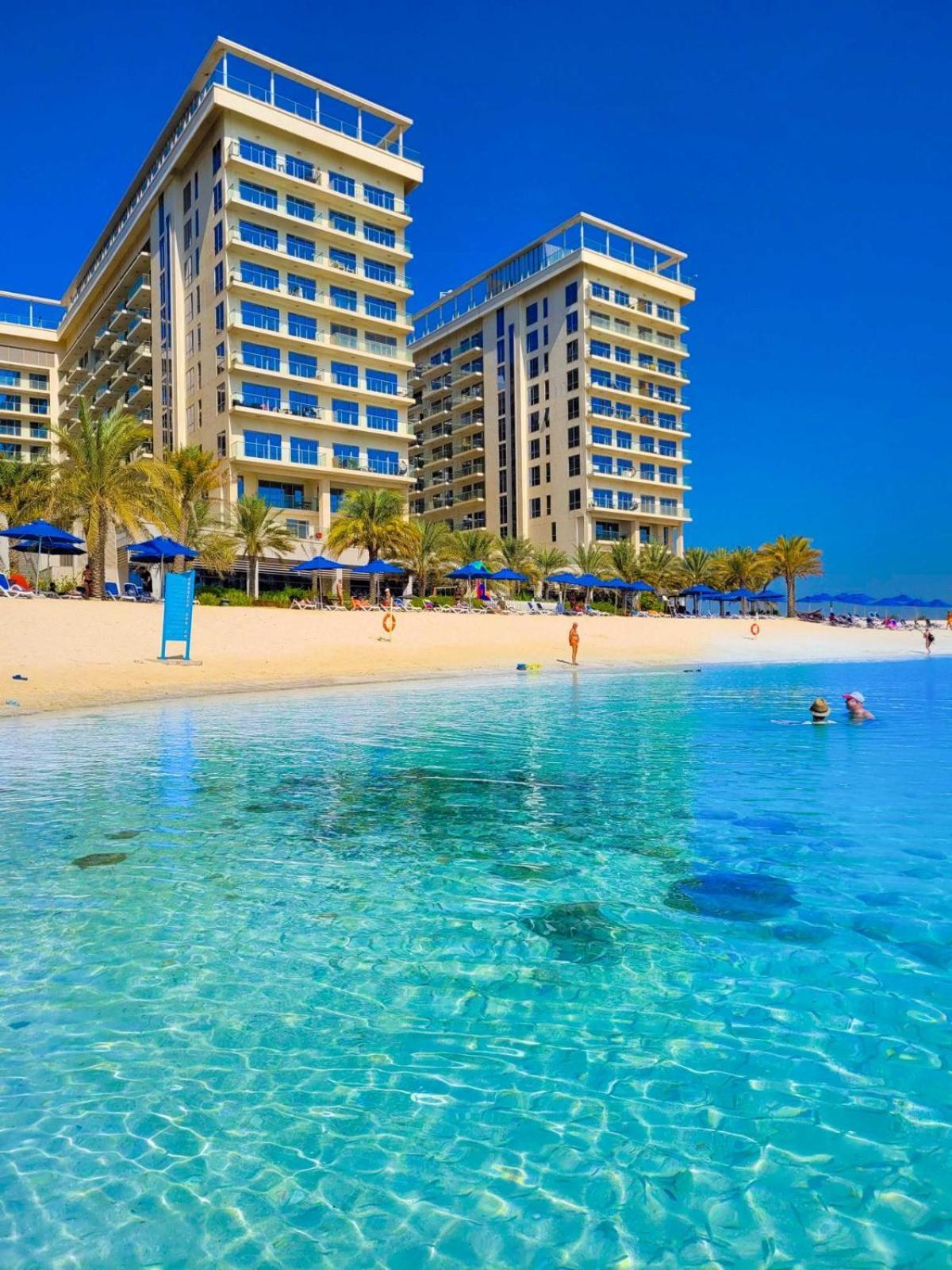 Marjan Island Beautiful Apartment Sea Side View Beach Luxury Rooms Ras Al Khaimah Uae Kültér fotó