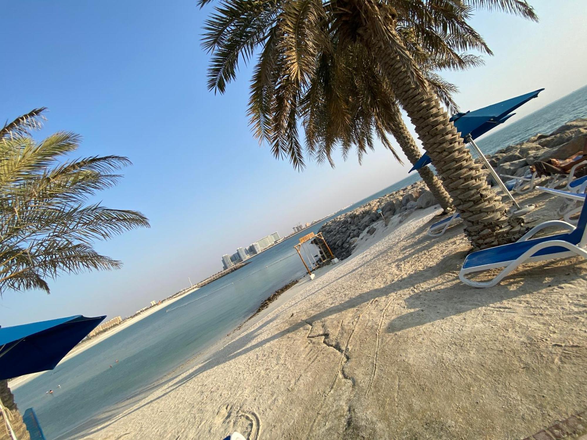 Marjan Island Beautiful Apartment Sea Side View Beach Luxury Rooms Ras Al Khaimah Uae Kültér fotó