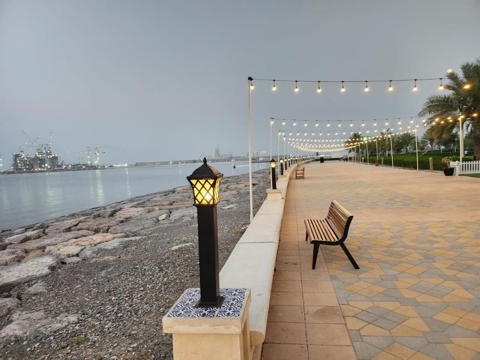 Marjan Island Beautiful Apartment Sea Side View Beach Luxury Rooms Ras Al Khaimah Uae Kültér fotó